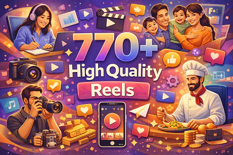 770+ High Quality Reels