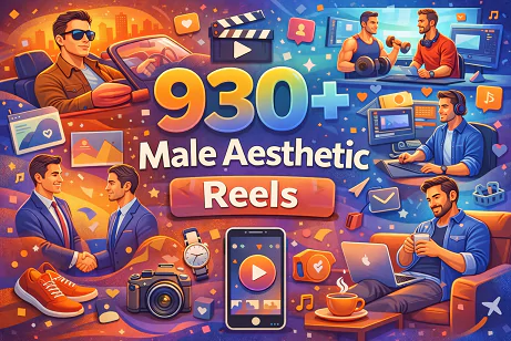 930+ Male Aesthetic Reels