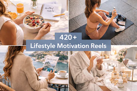420+ Lifestyle Motivational Reels