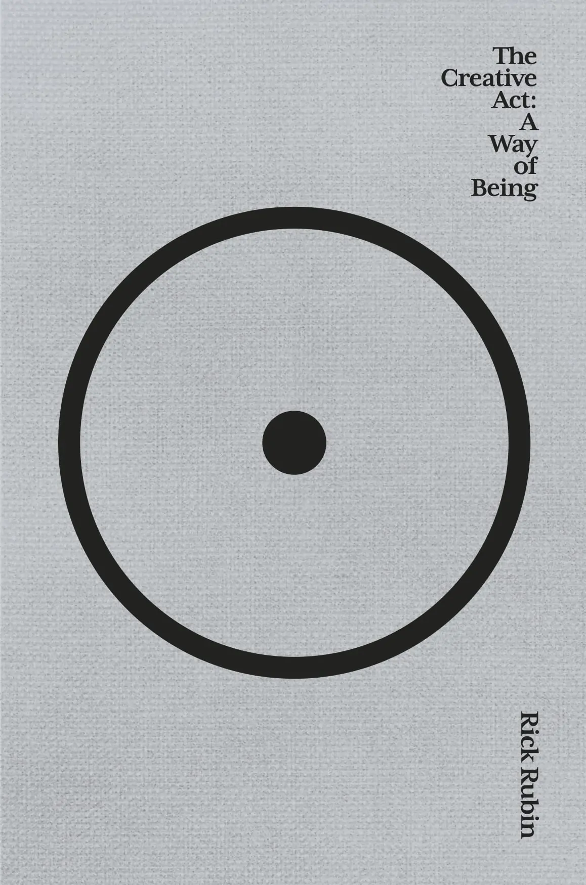 The Creative Act: Book