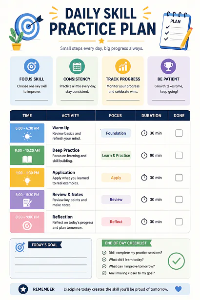 Daily Skill Practice Plan