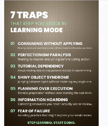 7 Traps That Keep You Stuck in Learning Modes