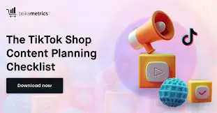 TikTok Shop Content Creation: Checklist