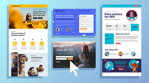 500+ Sales Focused Landing: Page