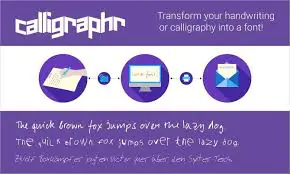 Calligraphr: Turn your handwriting into a custom font